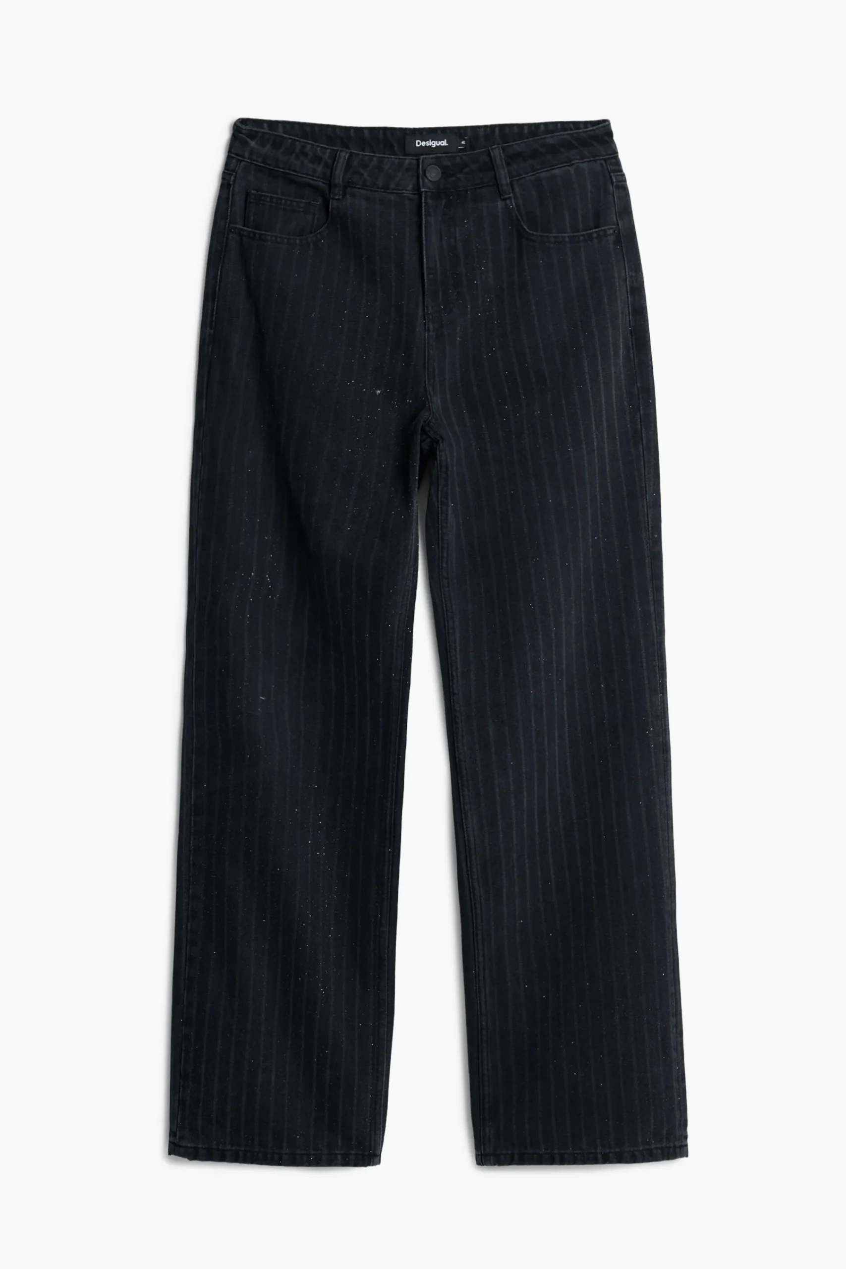Jeans|Calças<Desigual Jeans retos pespontes
