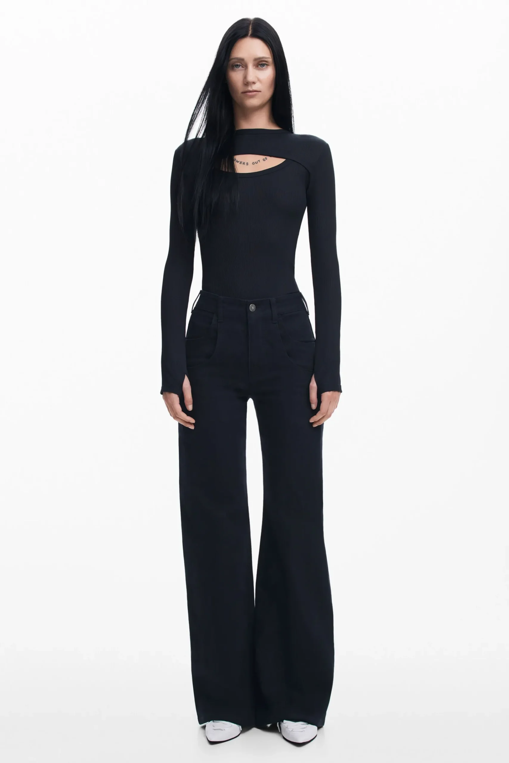 Jeans|Calças<Desigual Jeans Wide Leg Maitrepierre