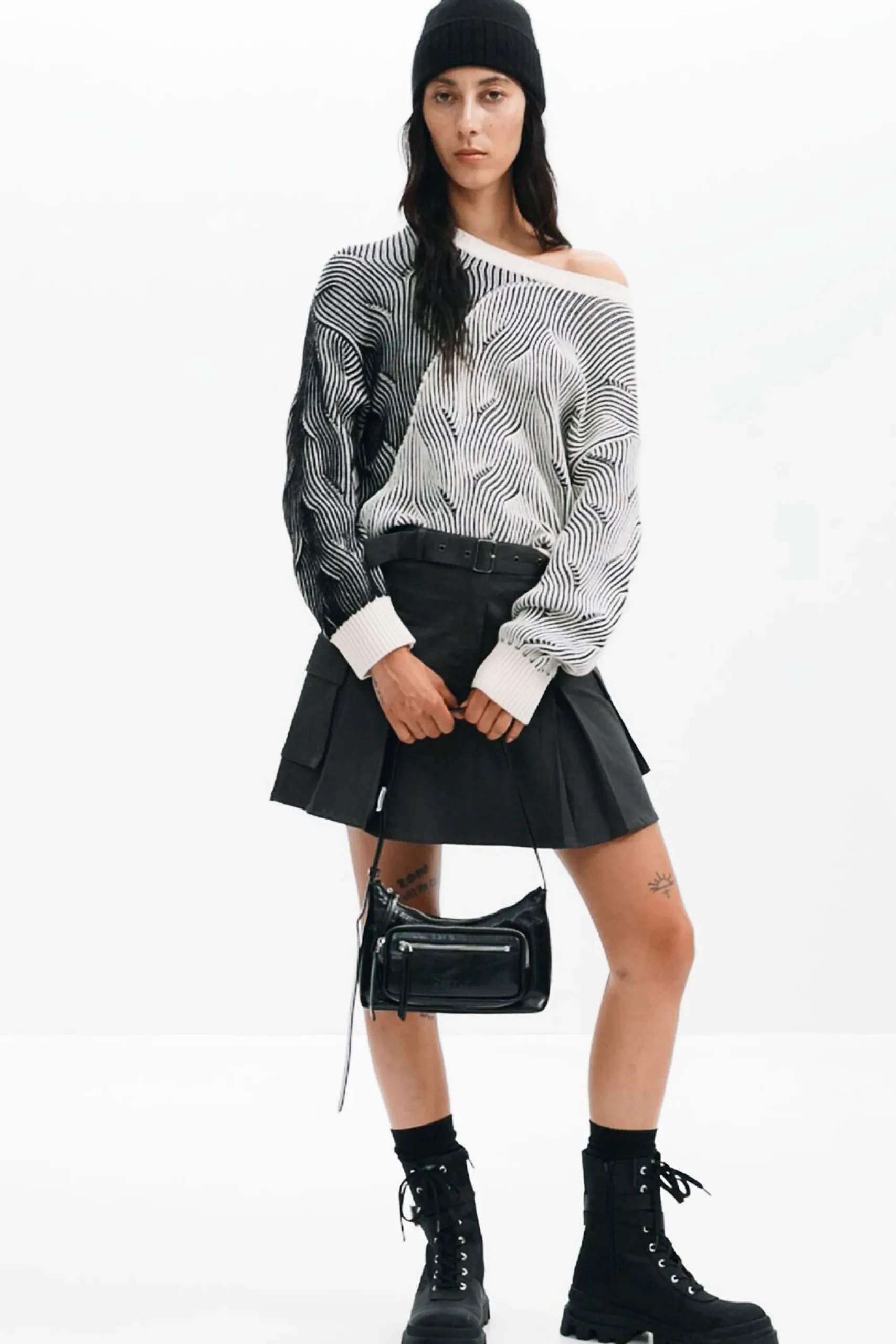 Roupa De Malha|Malha<Desigual Jersey canelado