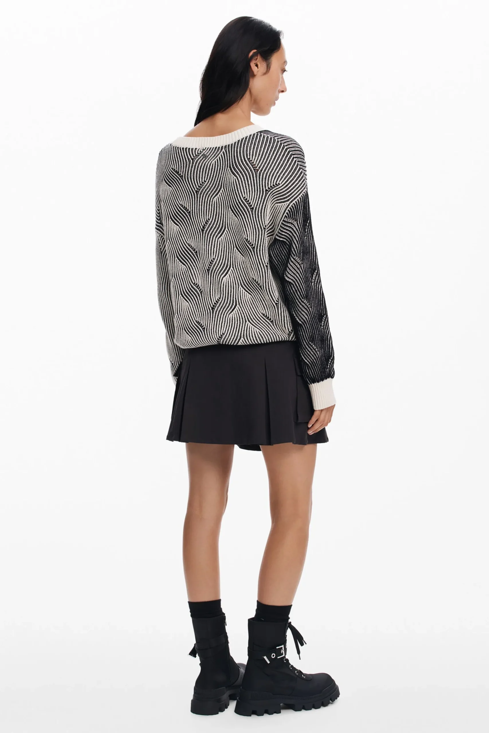 Roupa De Malha|Malha<Desigual Jersey canelado