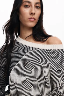 Roupa De Malha|Malha<Desigual Jersey canelado