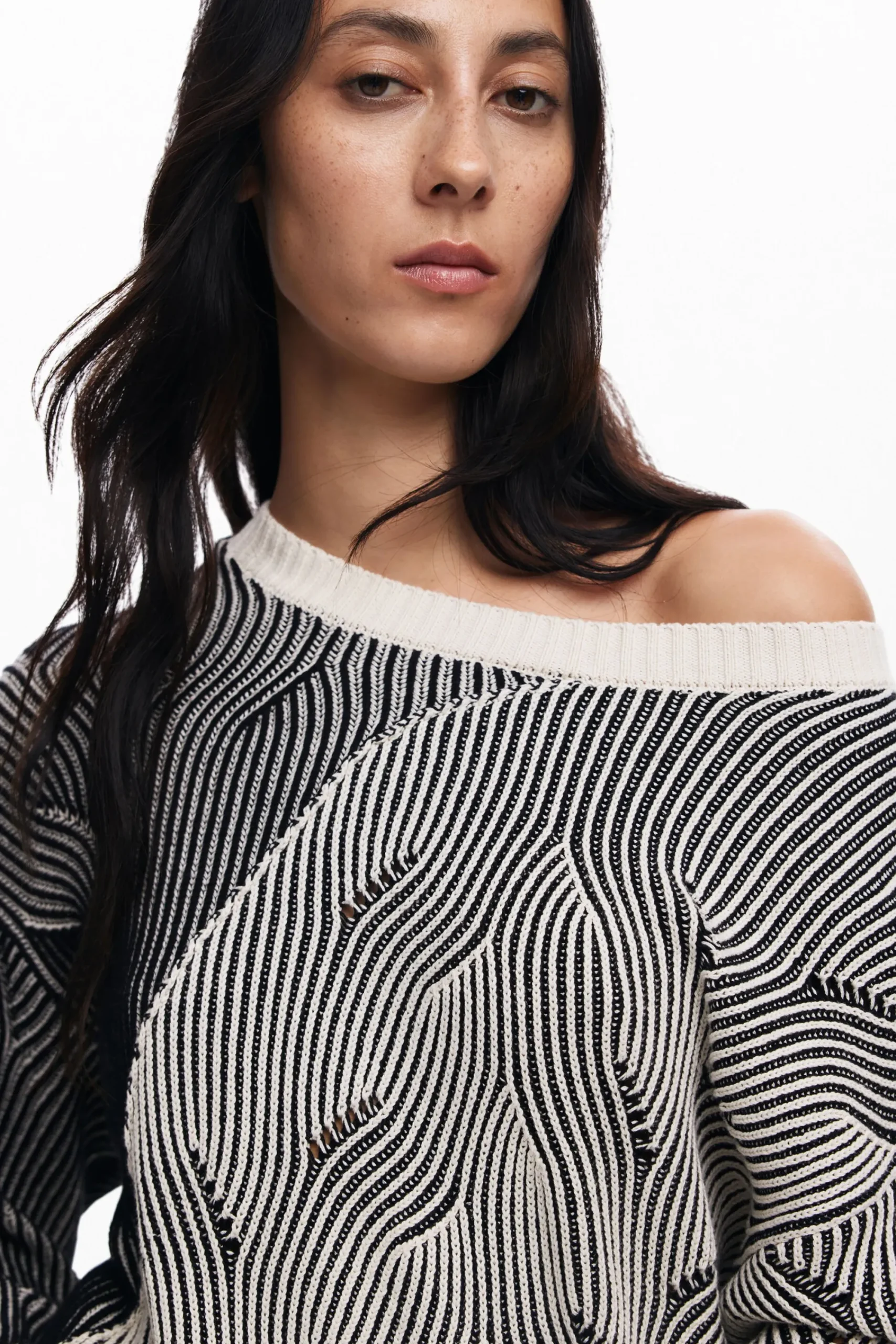 Roupa De Malha|Malha<Desigual Jersey canelado