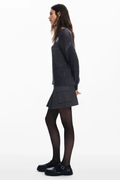Roupa De Malha|Malha<Desigual Jersey canelado jarro