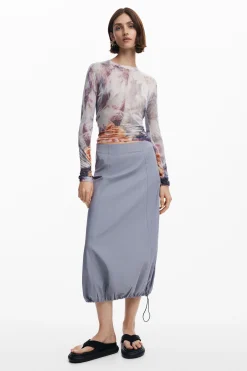 Roupa De Malha|Malha<Desigual Jersey de gola alta arty
