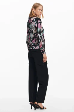 Roupa De Malha|Malha<Desigual Jersey de malha com desenhos botânicos