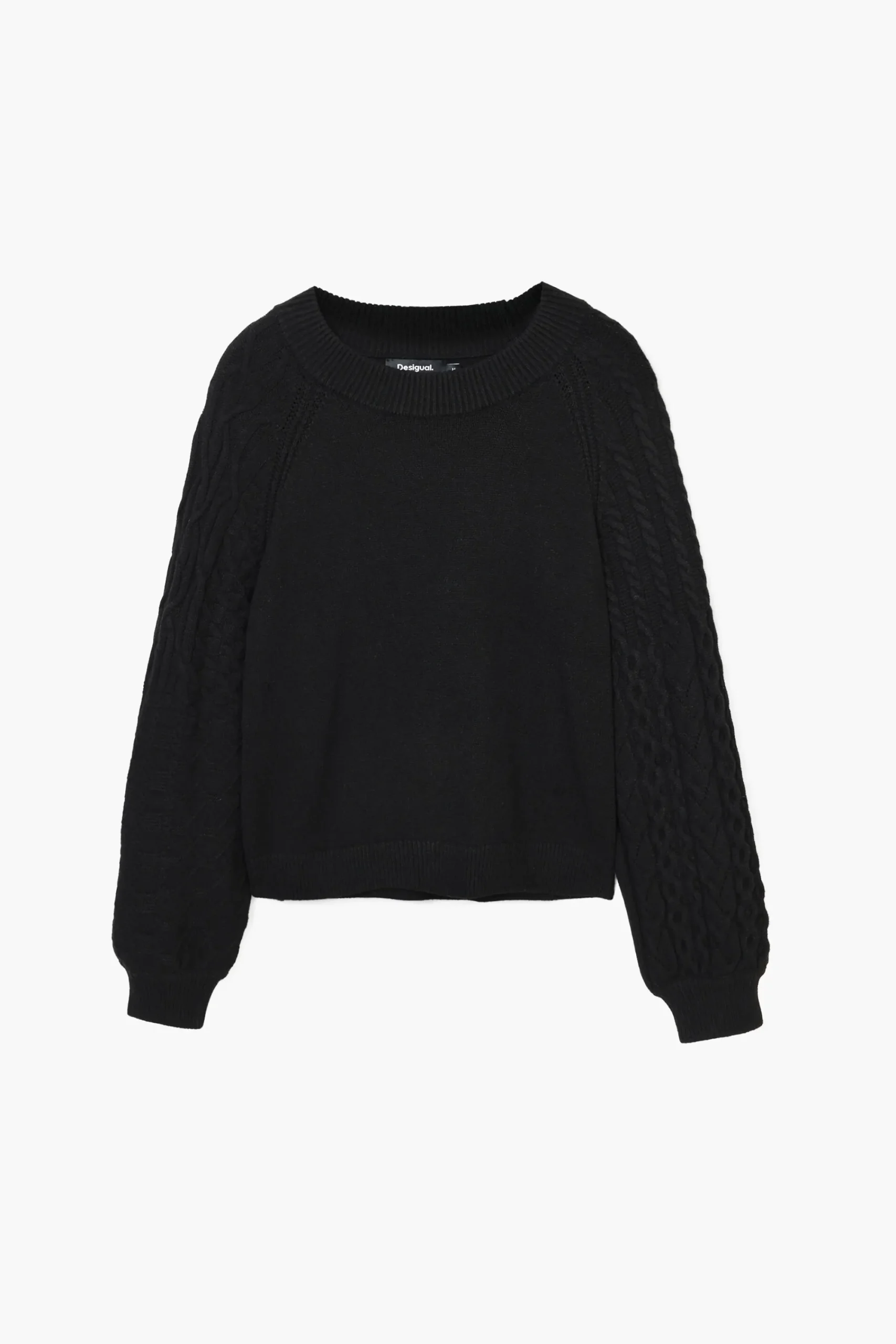Roupa De Malha|Malha<Desigual Jersey de mangas texturizadas