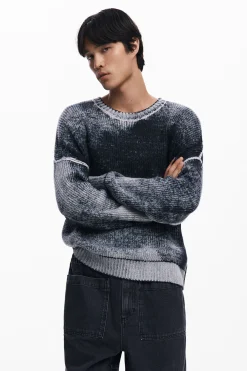 Malhas E Sweatshirts<Desigual Jersey de ponto desgastado
