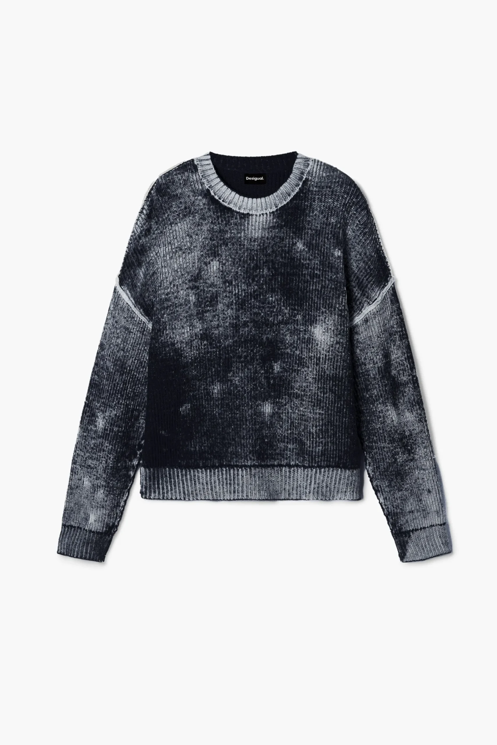 Malhas E Sweatshirts<Desigual Jersey de ponto desgastado
