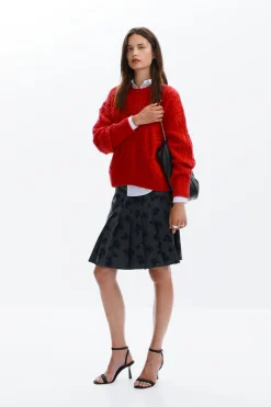 Roupa De Malha|Malha<Desigual Jersey de ponto relevos