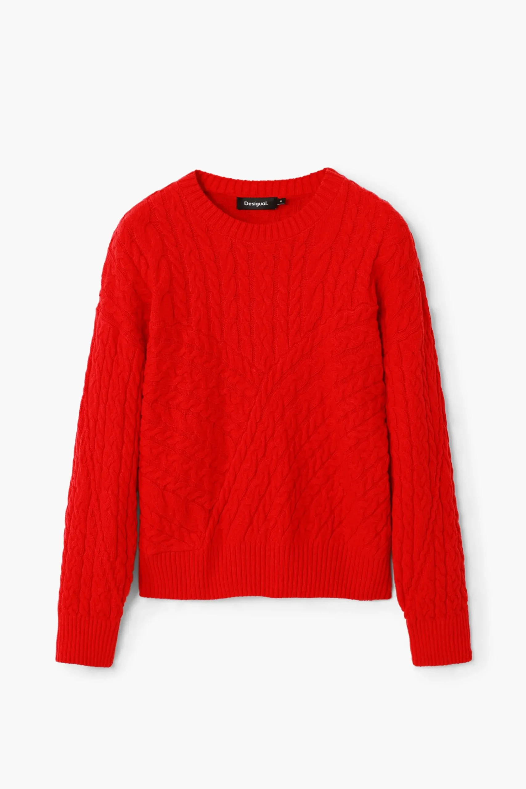 Roupa De Malha|Malha<Desigual Jersey de ponto relevos