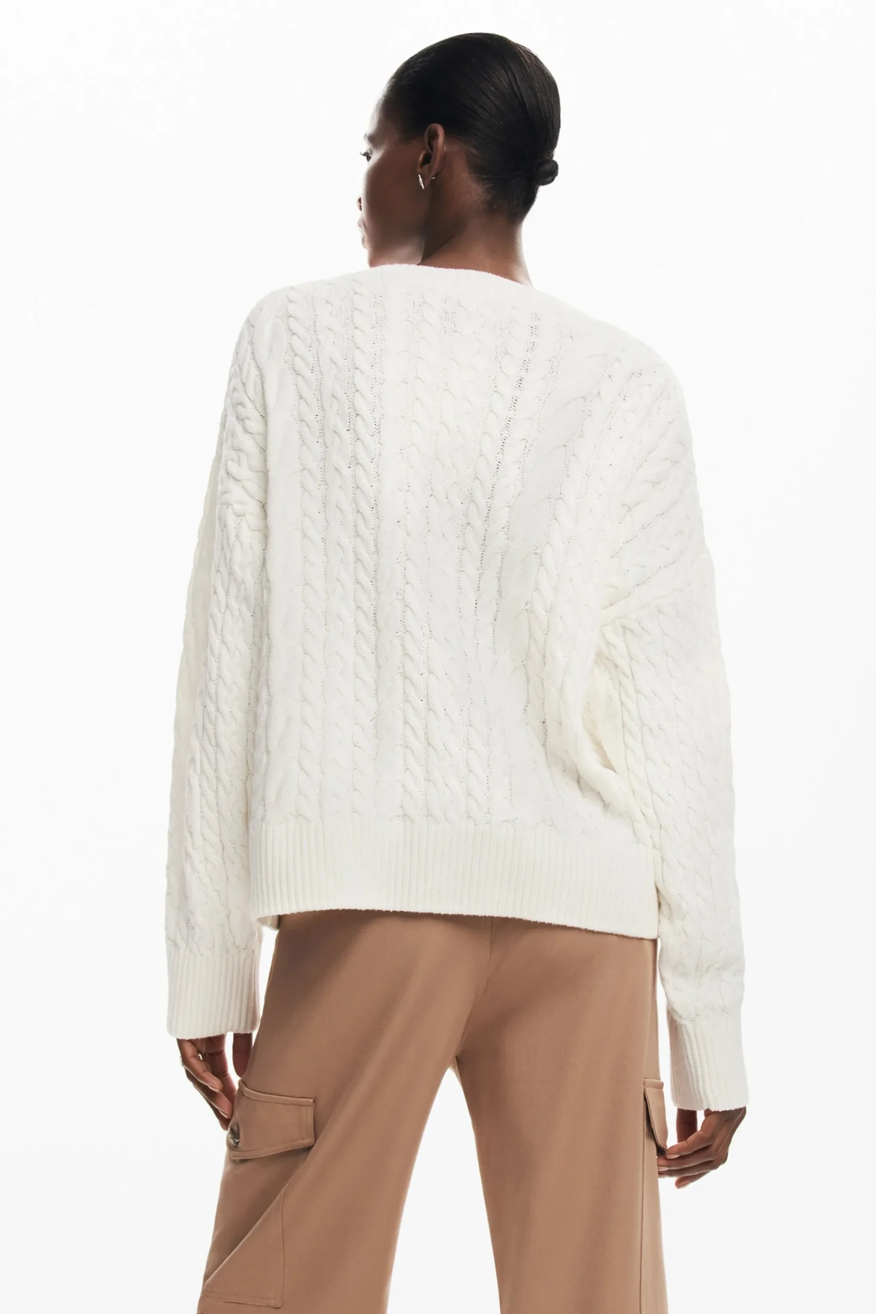 Roupa De Malha|Malha<Desigual Jersey detalhes espiga
