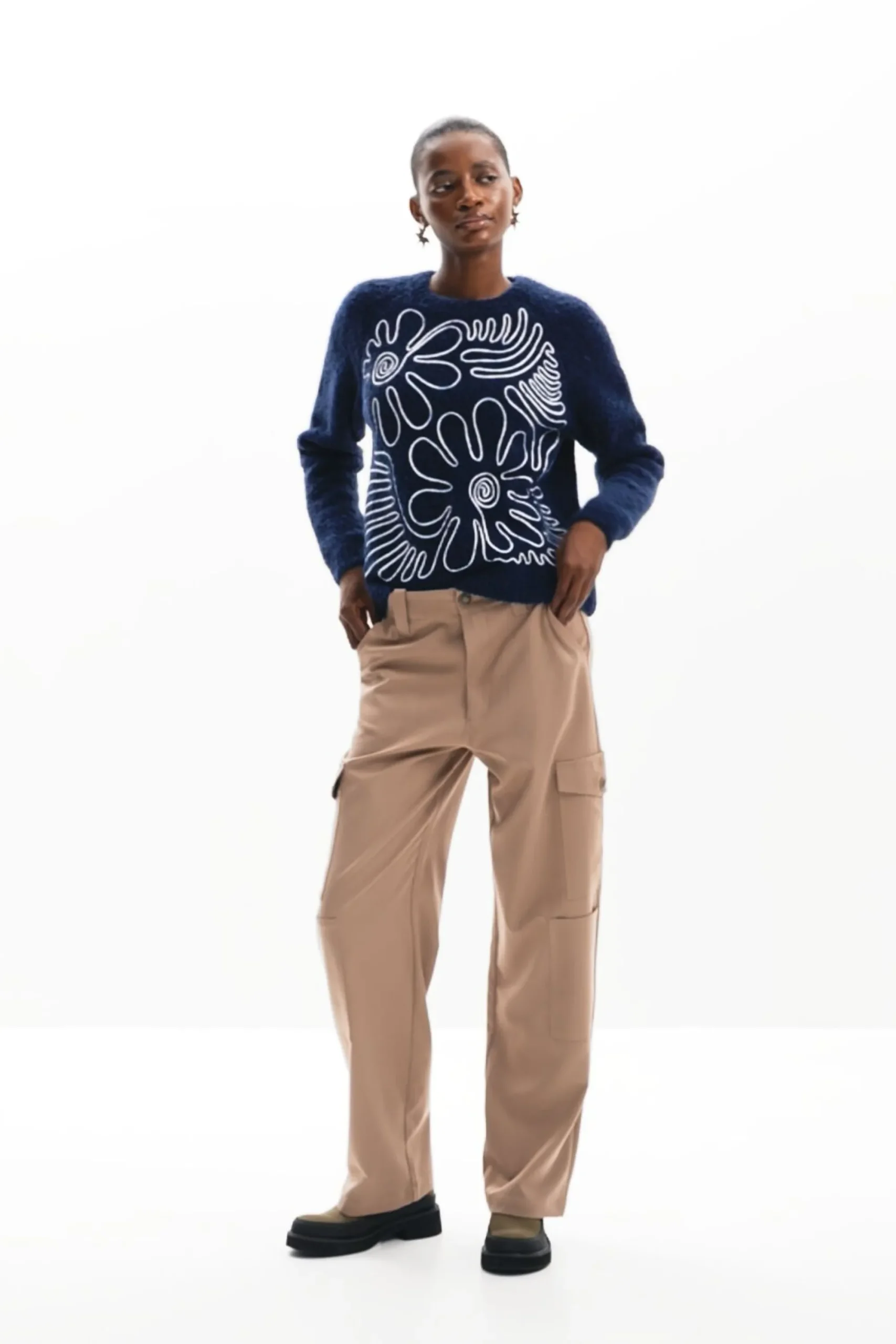 Roupa De Malha|Malha<Desigual Jersey estampado floral