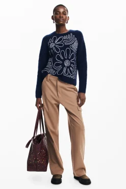 Roupa De Malha|Malha<Desigual Jersey estampado floral