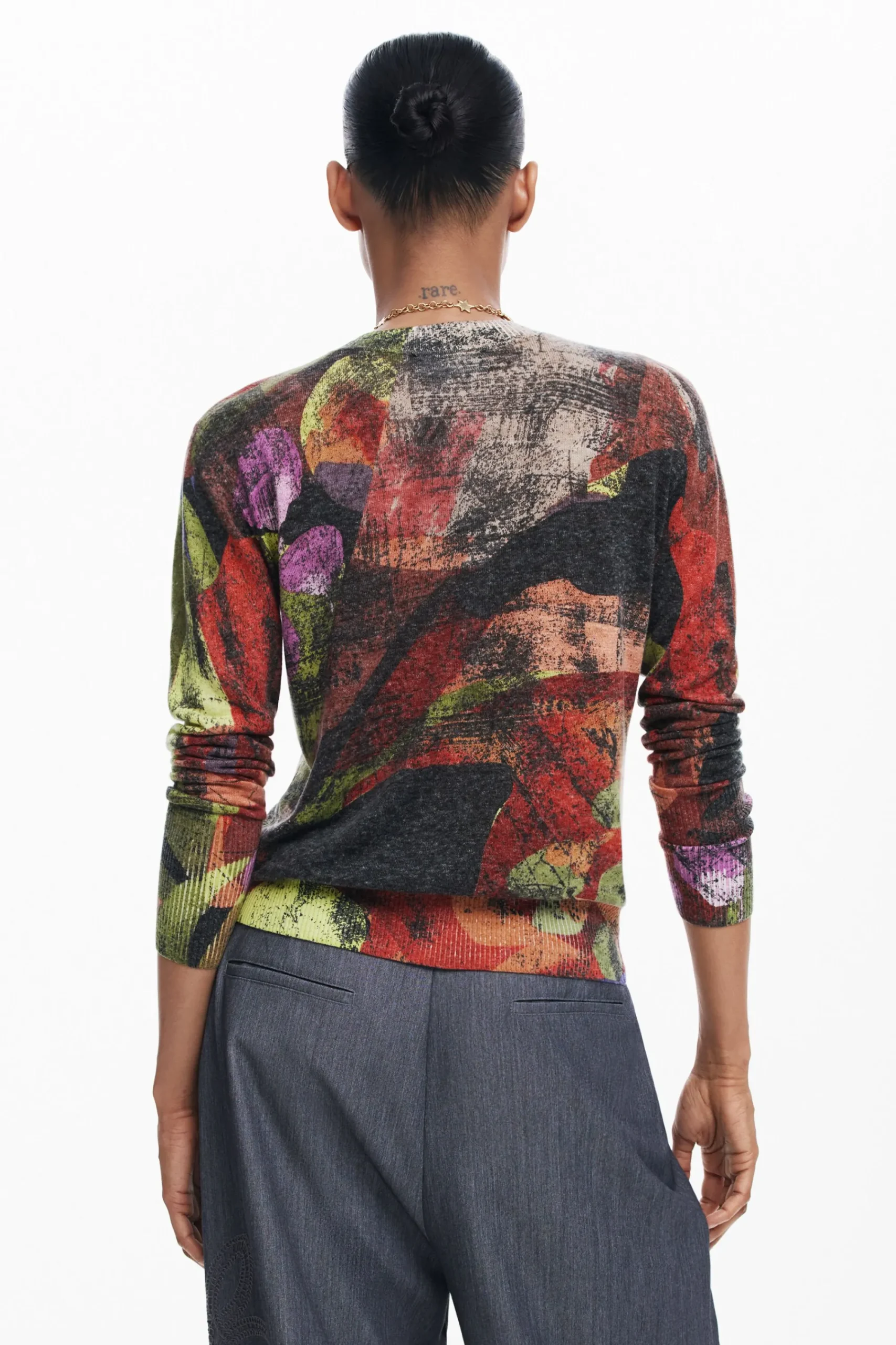 Roupa De Malha|Malha<Desigual Jersey estampado M. Christian Lacroix