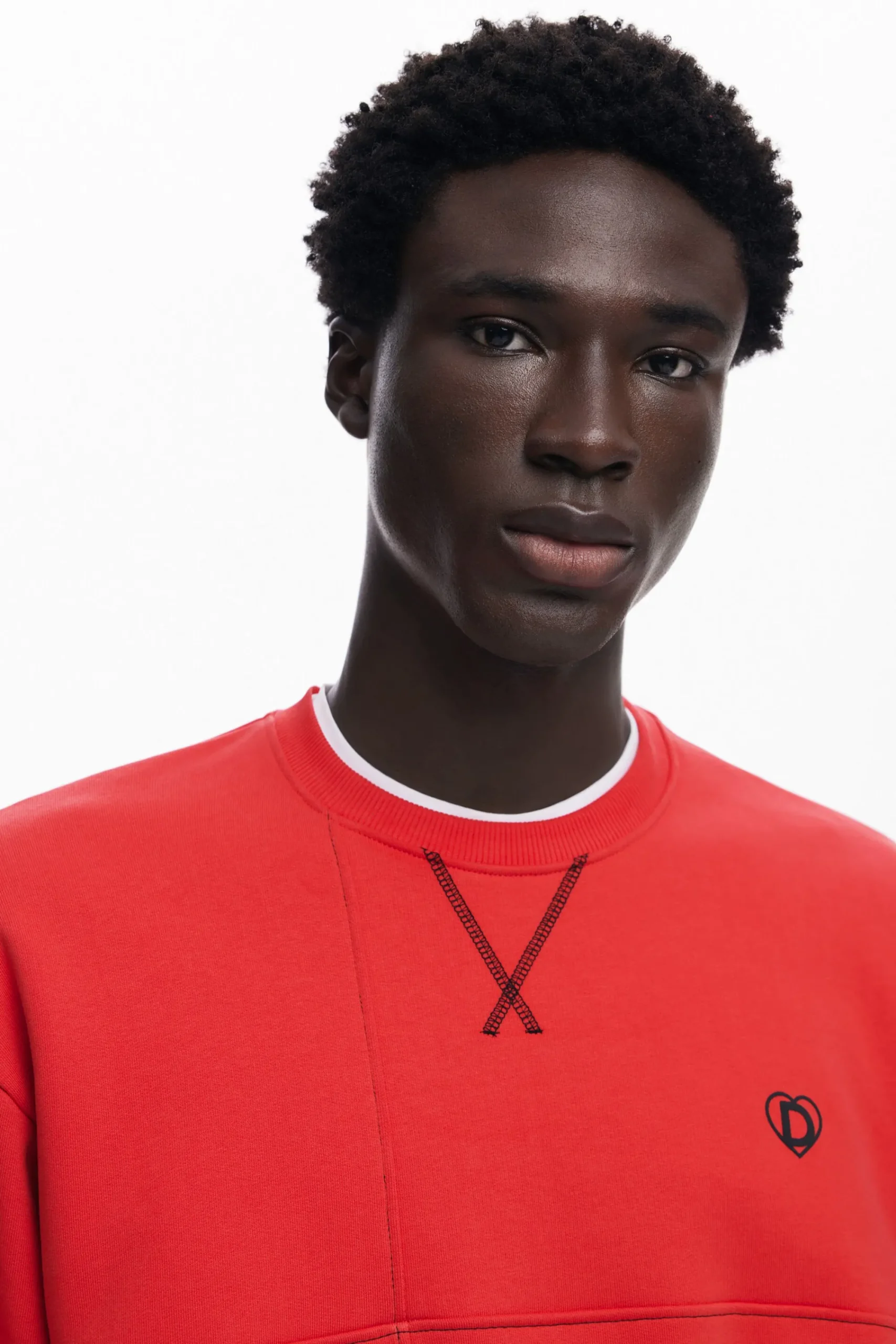 Malhas E Sweatshirts<Desigual Jersey geométrico