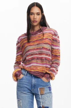 Roupa De Malha|Malha<Desigual Jersey listrado