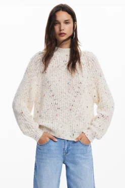Roupa De Malha|Malha<Desigual Jersey oversized em ponto