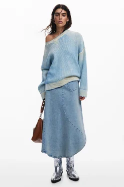 Roupa De Malha|Malha<Desigual Jersey oversized tie-dye