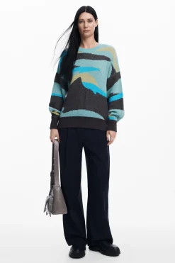 Roupa De Malha|Malha<Desigual Jersey paisagem