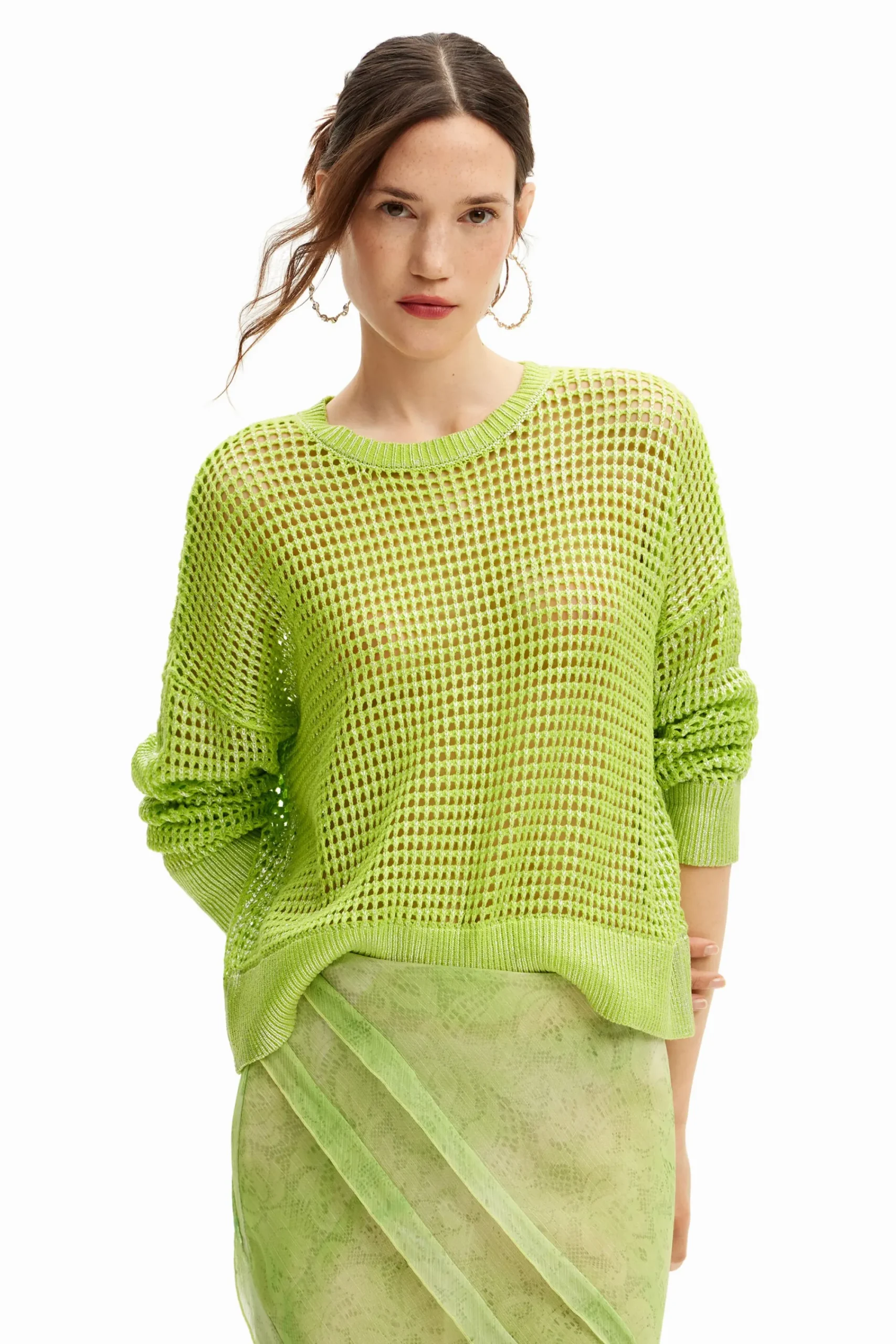 Roupa De Malha|Malha<Desigual Jersey textura ponto