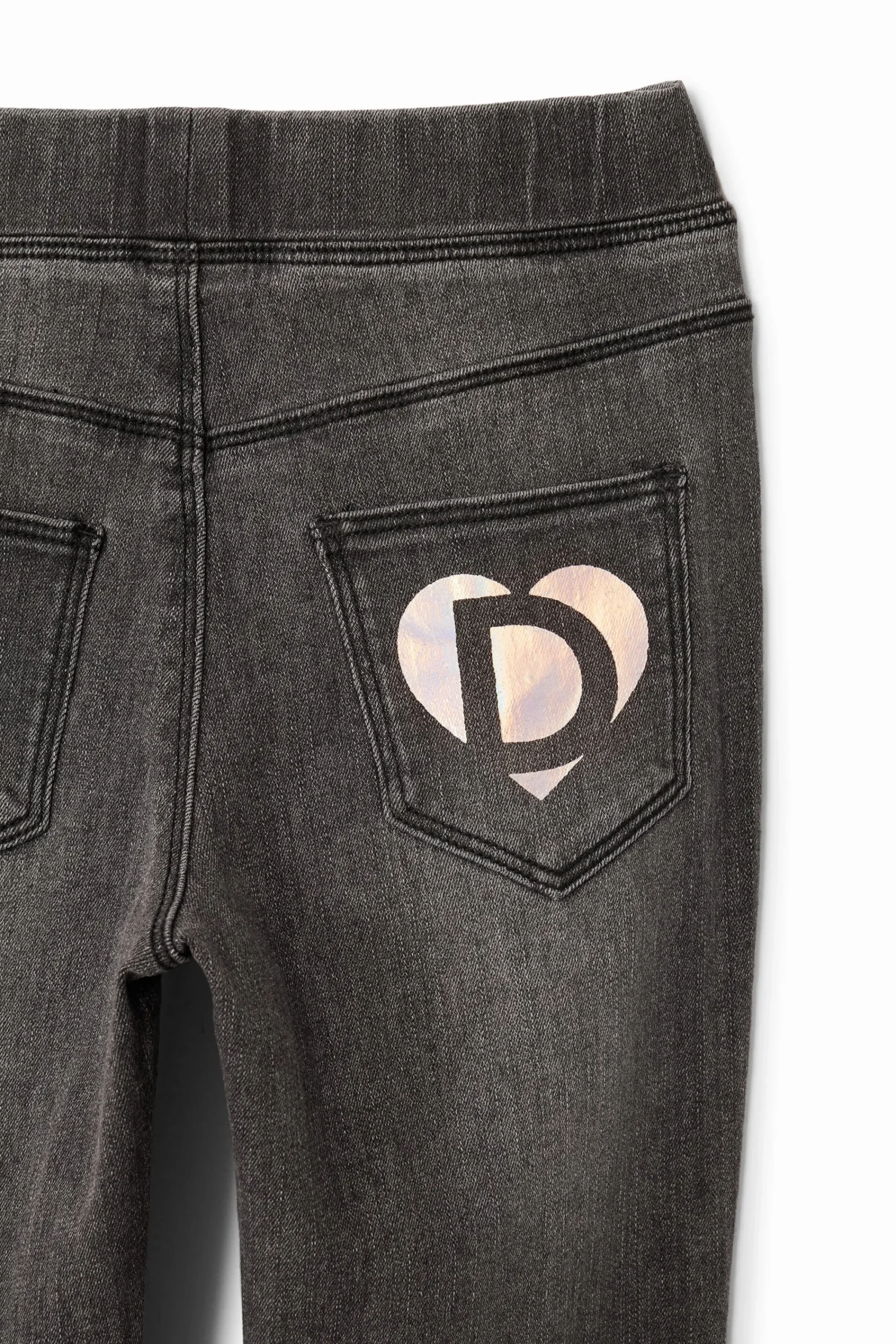 Saias E Calças<Desigual Leggings de denim elásticos