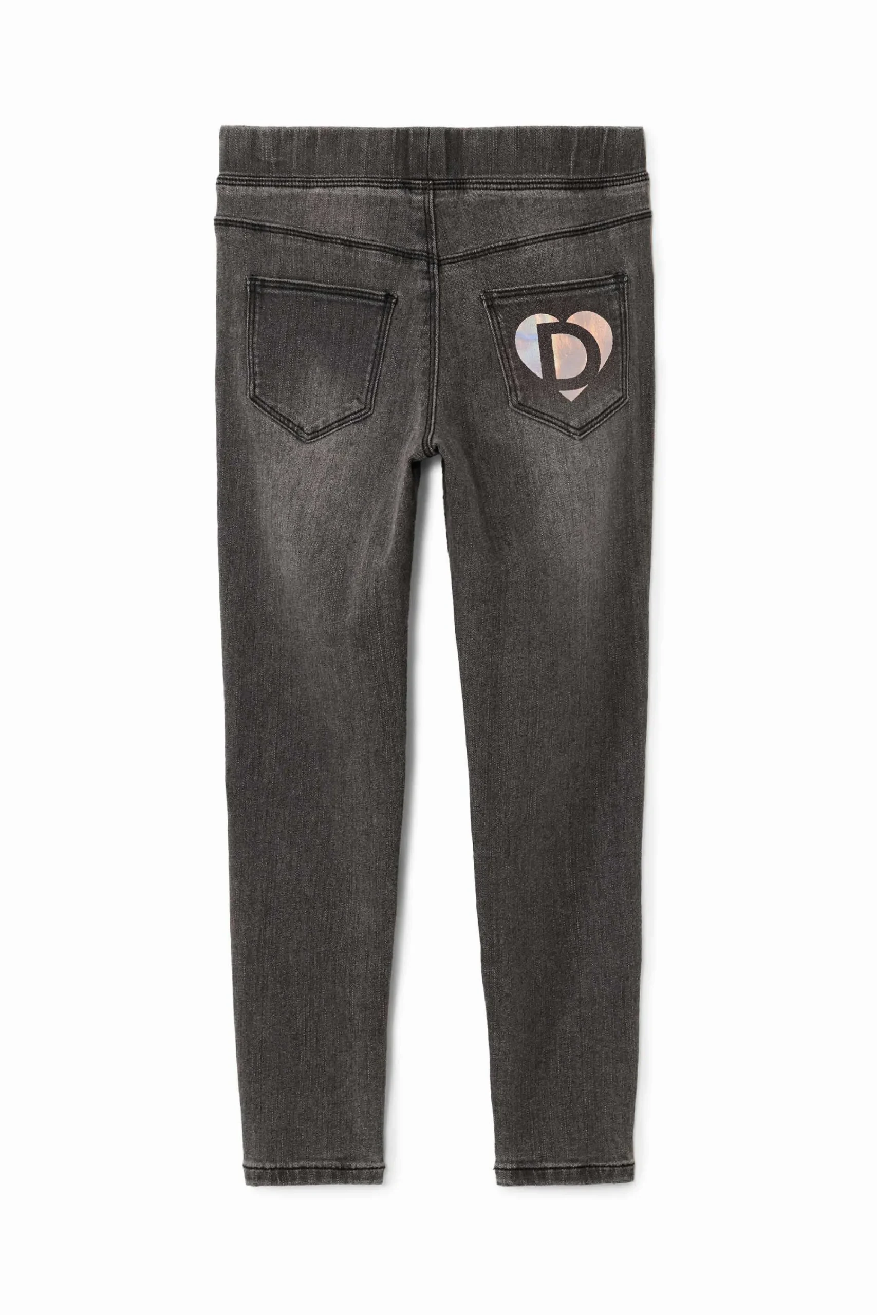 Saias E Calças<Desigual Leggings de denim elásticos