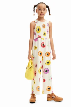 Saias E Calças|Vestidos<Desigual Macacão alças margaridas