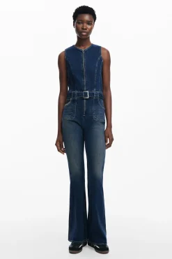 Jeans|Calças<Desigual Macacão de denim