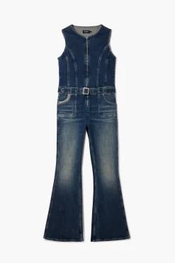 Jeans|Calças<Desigual Macacão de denim