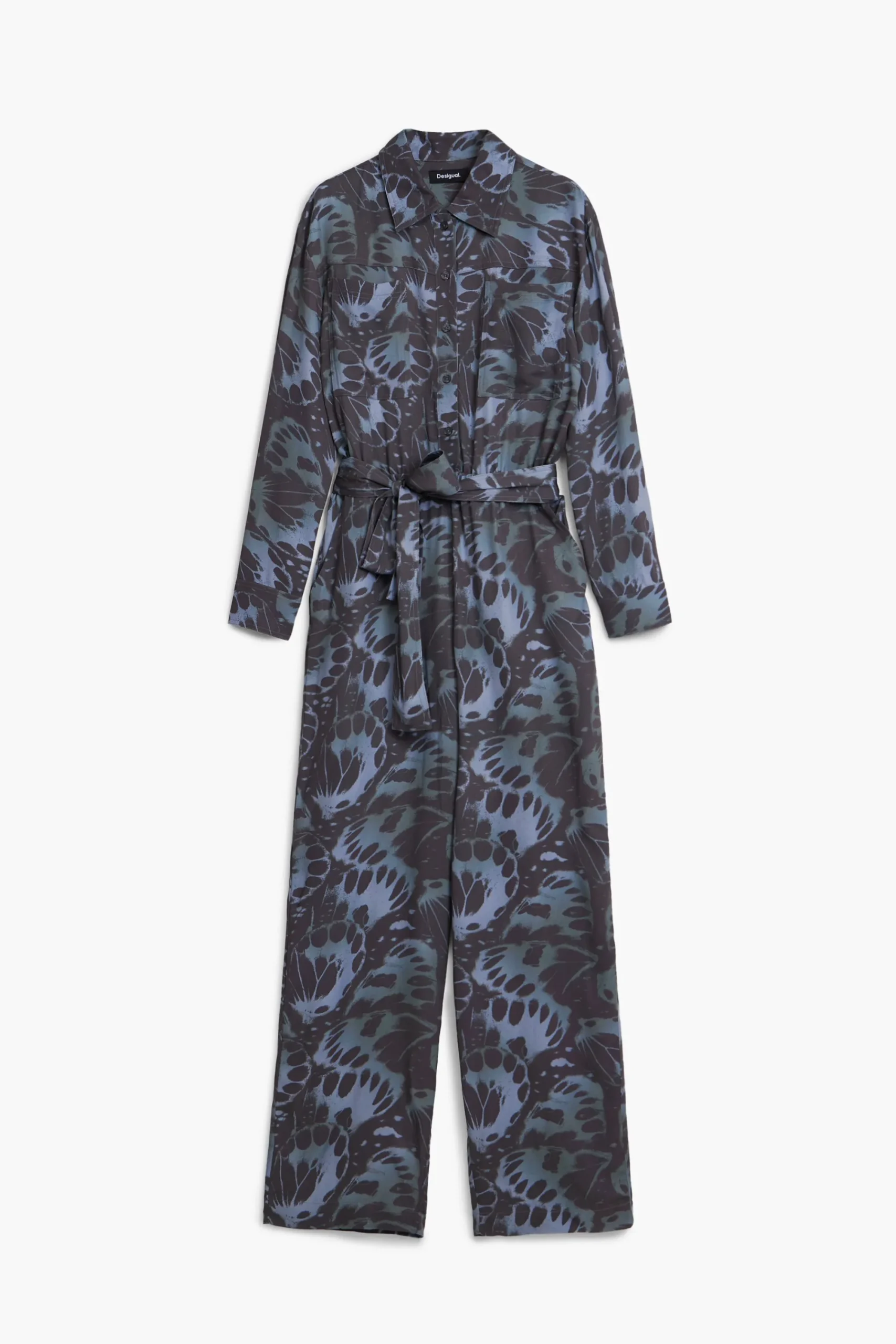 Vestidos E Macacões|Calças<Desigual Macacão fluido estampado