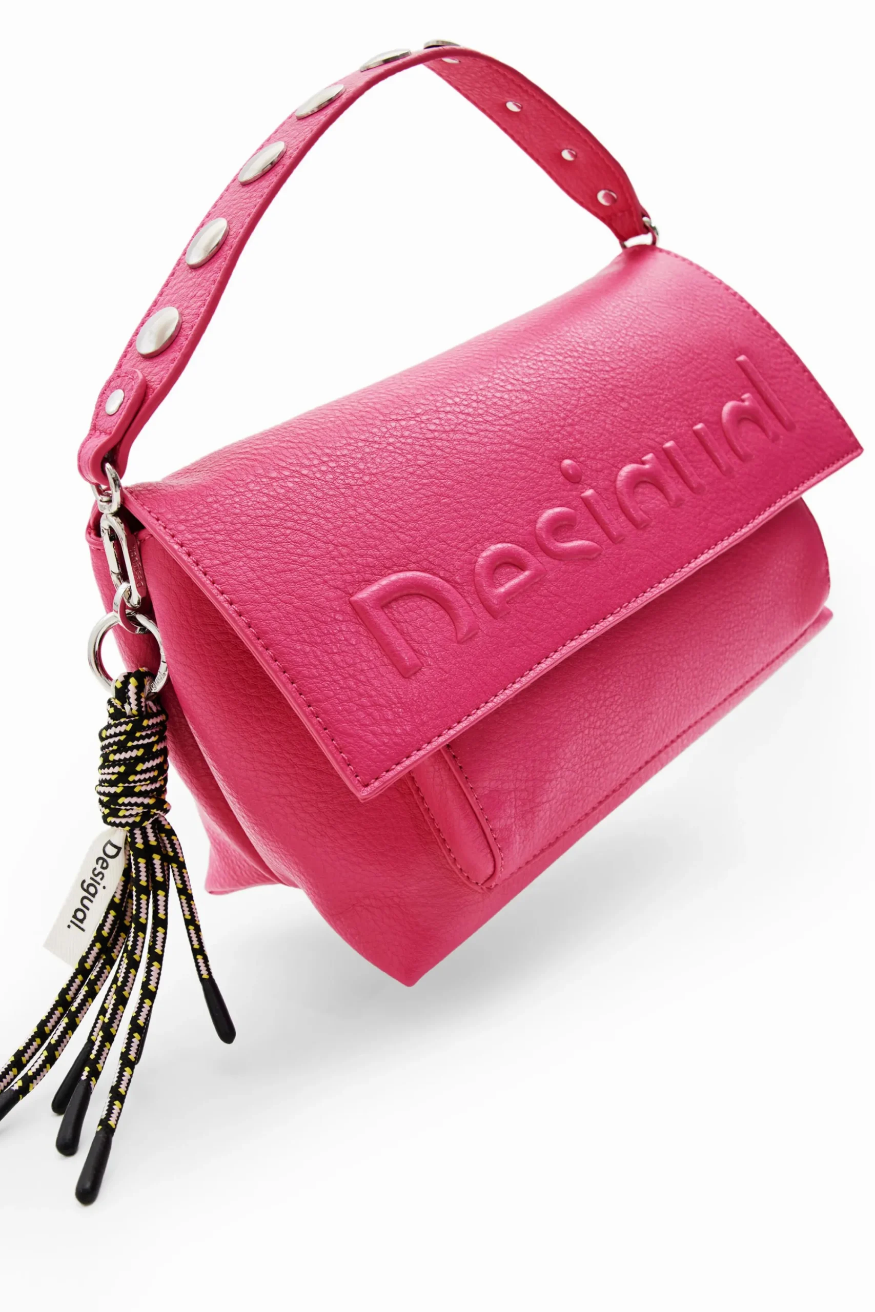 Malas<Desigual Mala a tiracolo média Meio logótipo
