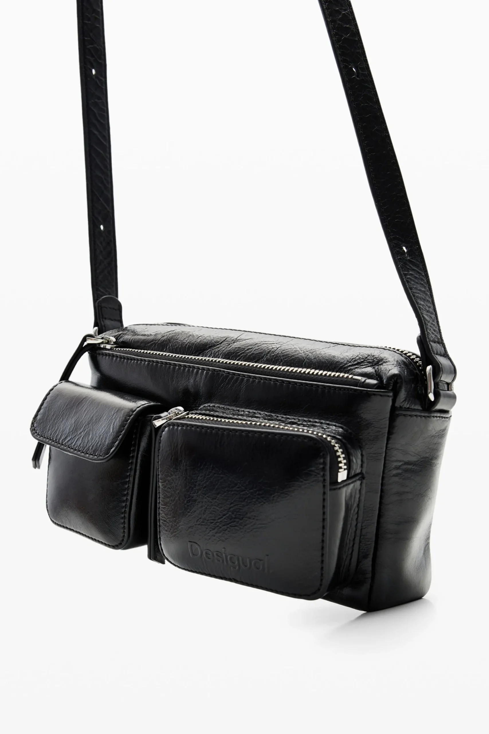 Malas|Bolsas De Couro<Desigual Mala a tiracolo pele S bolsos