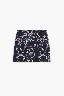 Saias E Shorts<Desigual Minissaia de flores