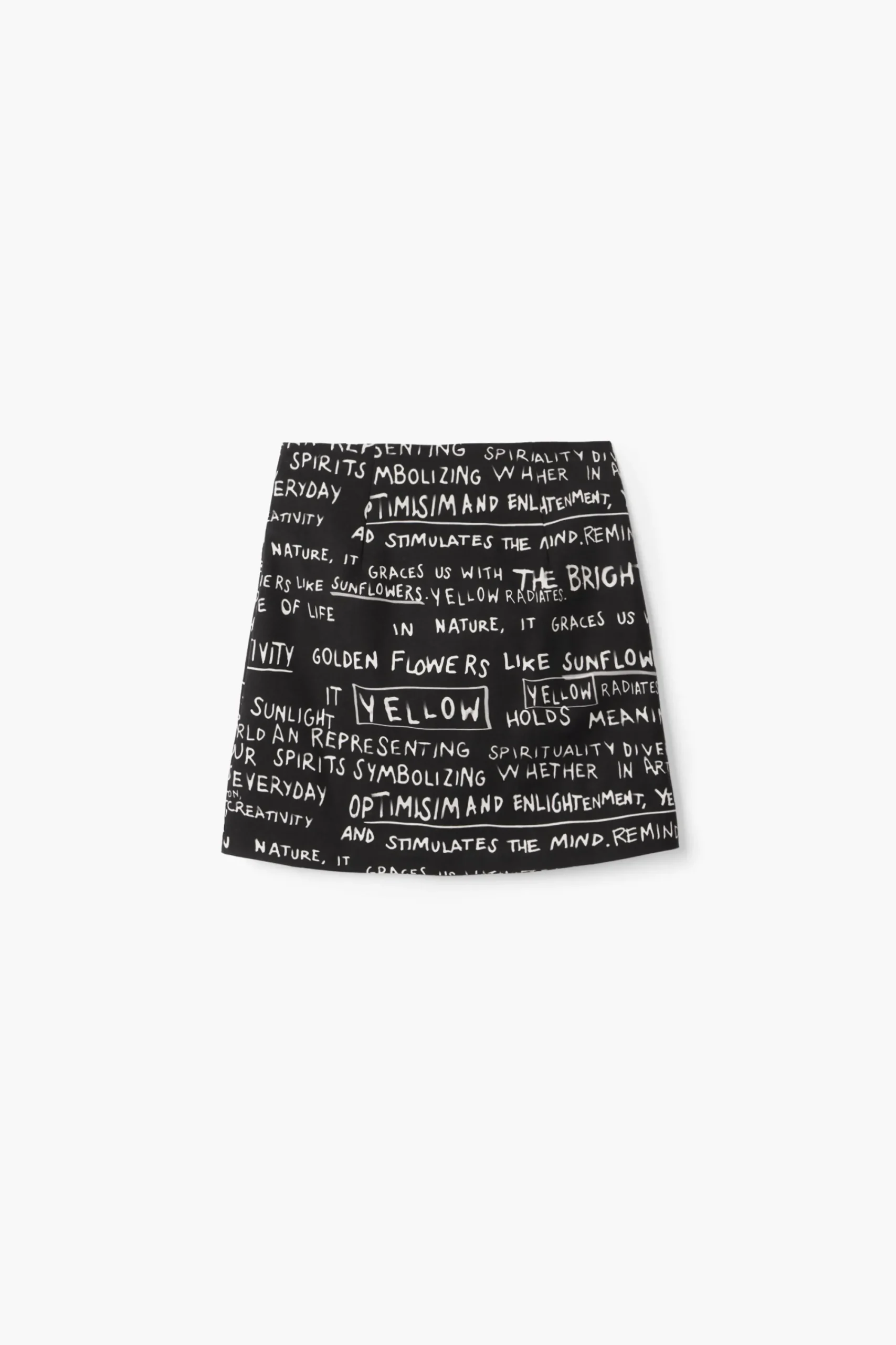 Saias E Shorts<Desigual Minissaia estampada com frases