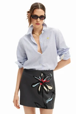 Saias E Shorts<Desigual Minissaia ilustração flor