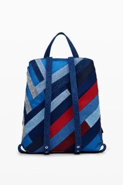 Mochilas|Mochilas<Desigual Mochila de denim com patches