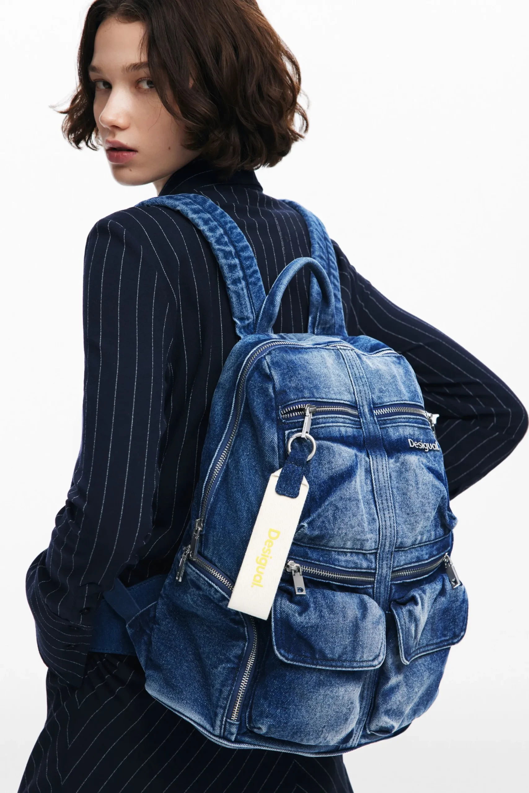 Mochilas|Mochilas<Desigual Mochila L jeans