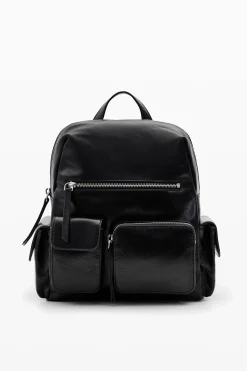 Bolsas De Couro|Mochilas<Desigual Mochila pele M bolsos