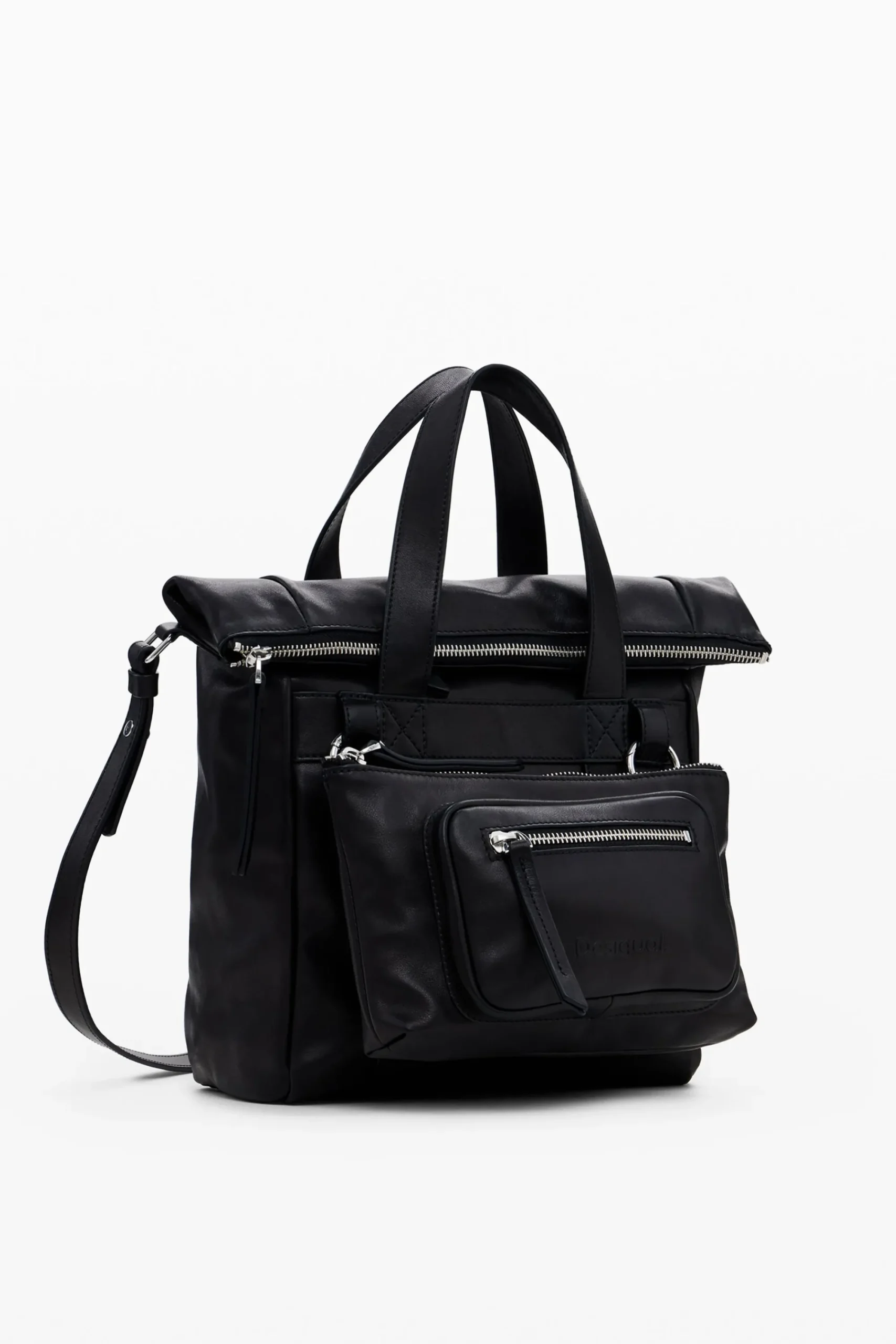 Malas|Bolsas De Couro<Desigual Mochila Voyager M de pele