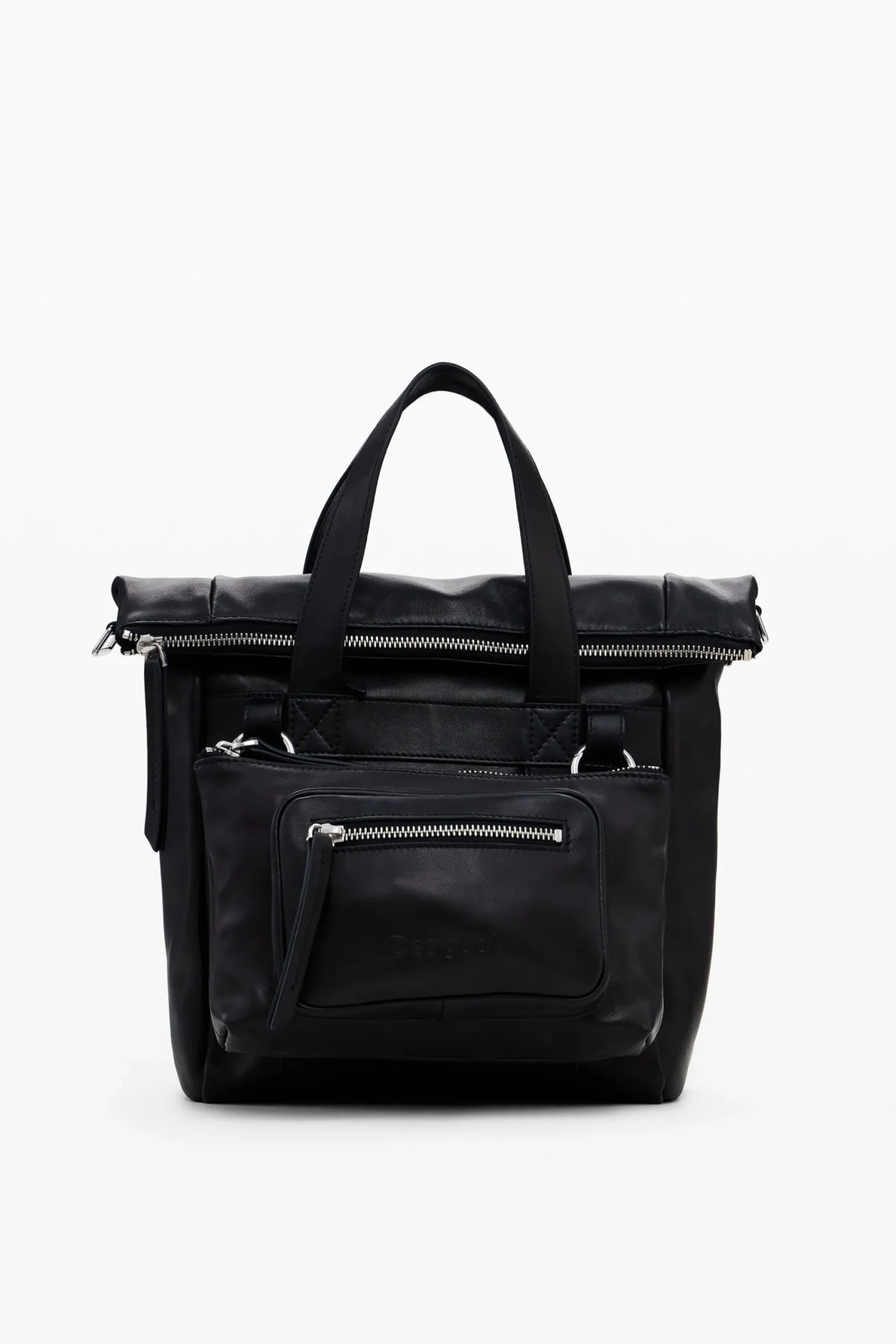 Malas|Bolsas De Couro<Desigual Mochila Voyager M de pele