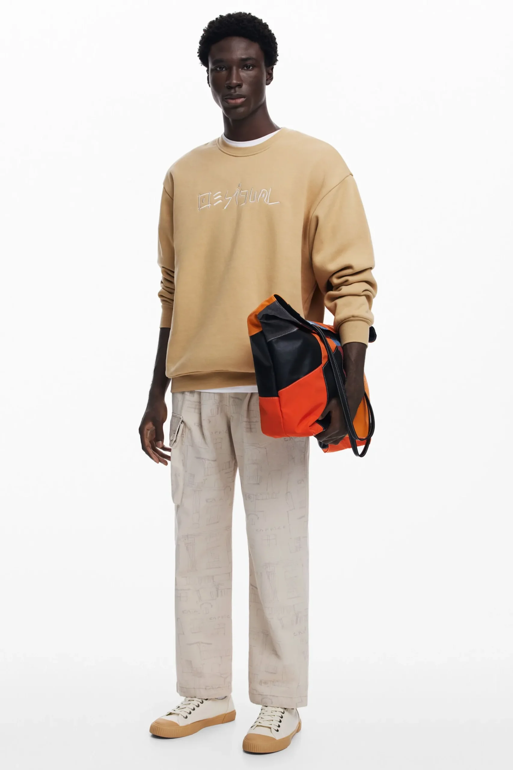 Malhas E Sweatshirts<Desigual Moletom bordado