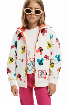 Malhas E Sweatshirts<Desigual Moletom com capuz do Mickey Mouse