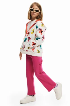 Malhas E Sweatshirts<Desigual Moletom com capuz do Mickey Mouse