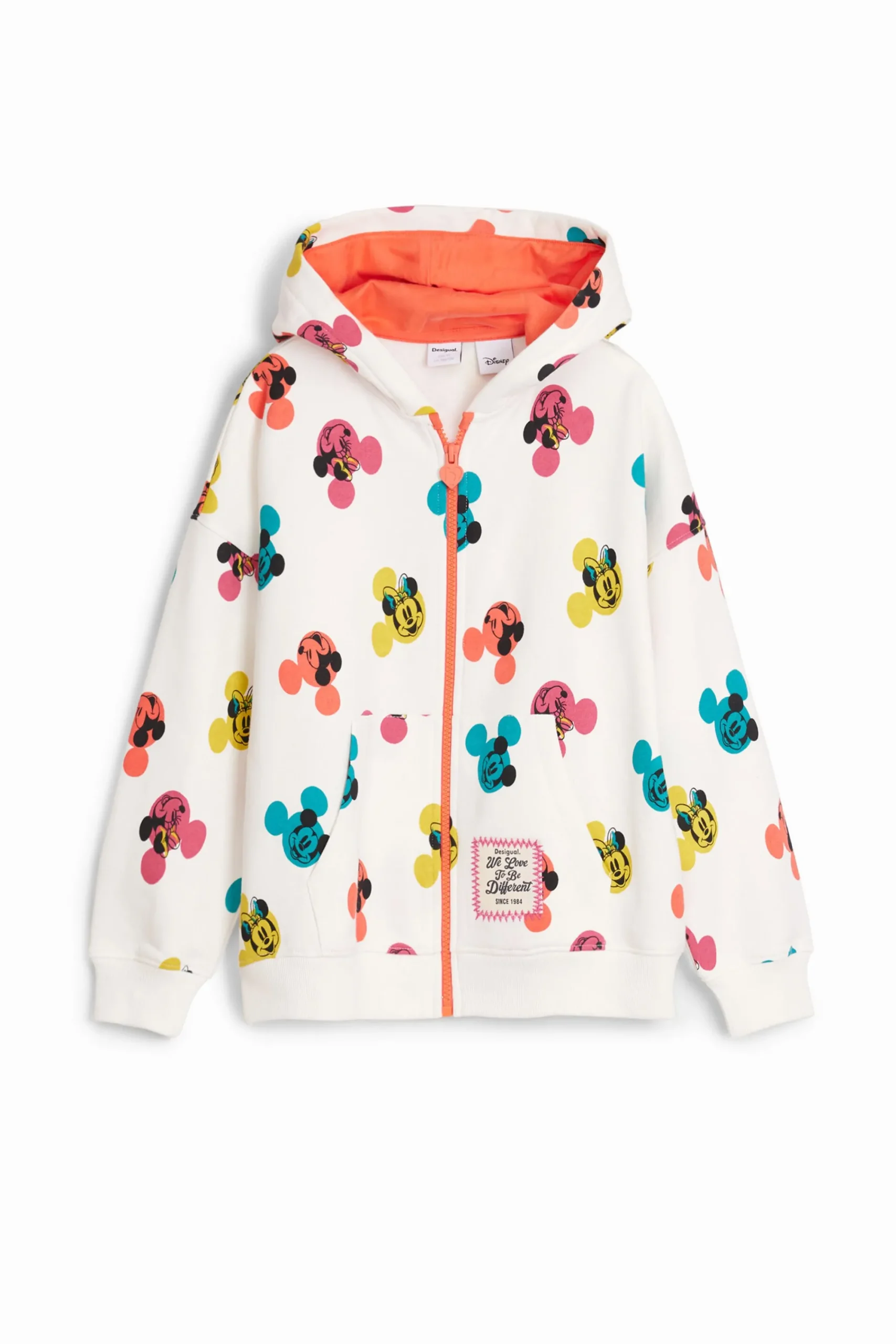 Malhas E Sweatshirts<Desigual Moletom com capuz do Mickey Mouse
