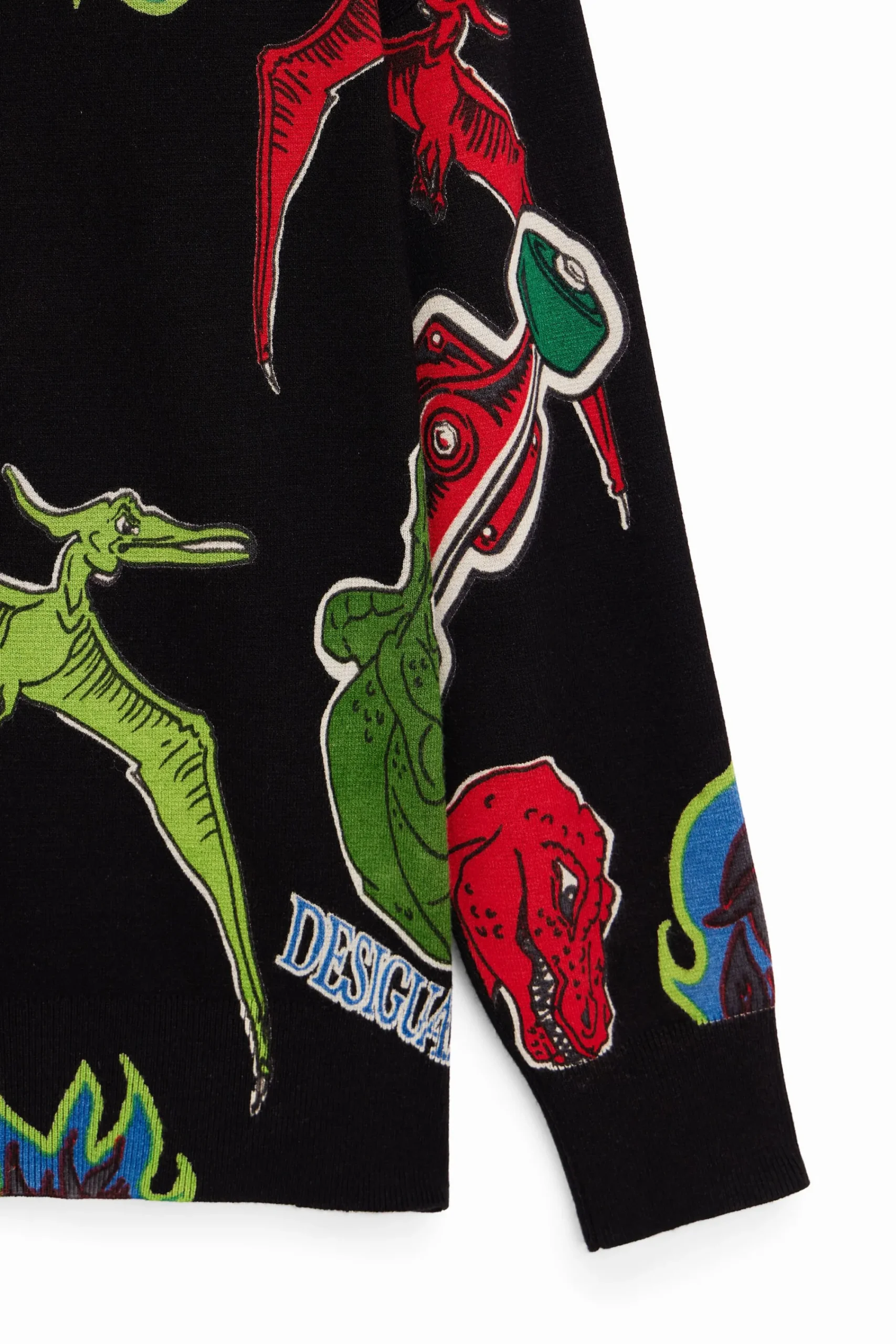 Malhas E Camisolas|Malhas E Sweatshirts<Desigual Moletom de dinossauro