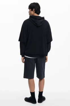 Malhas E Sweatshirts<Desigual Moletom de manga dupla