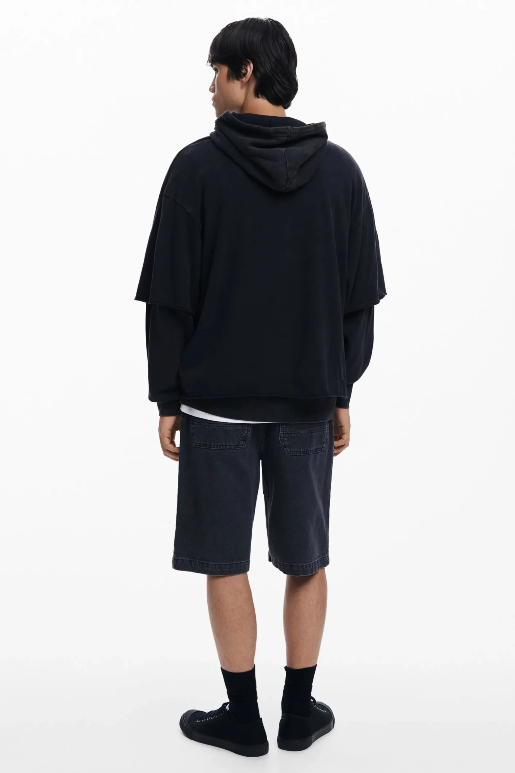 Malhas E Sweatshirts<Desigual Moletom de manga dupla