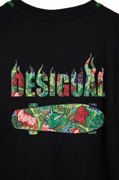 T-shirts E Camisas<Desigual Moletom de skate