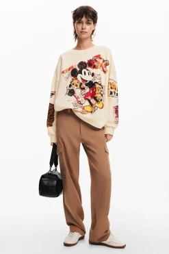 Moletons|Malha<Desigual Moletom do Mickey Mouse