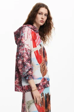 Moletons|Malha<Desigual Moletom estampado M. Christian Lacroix